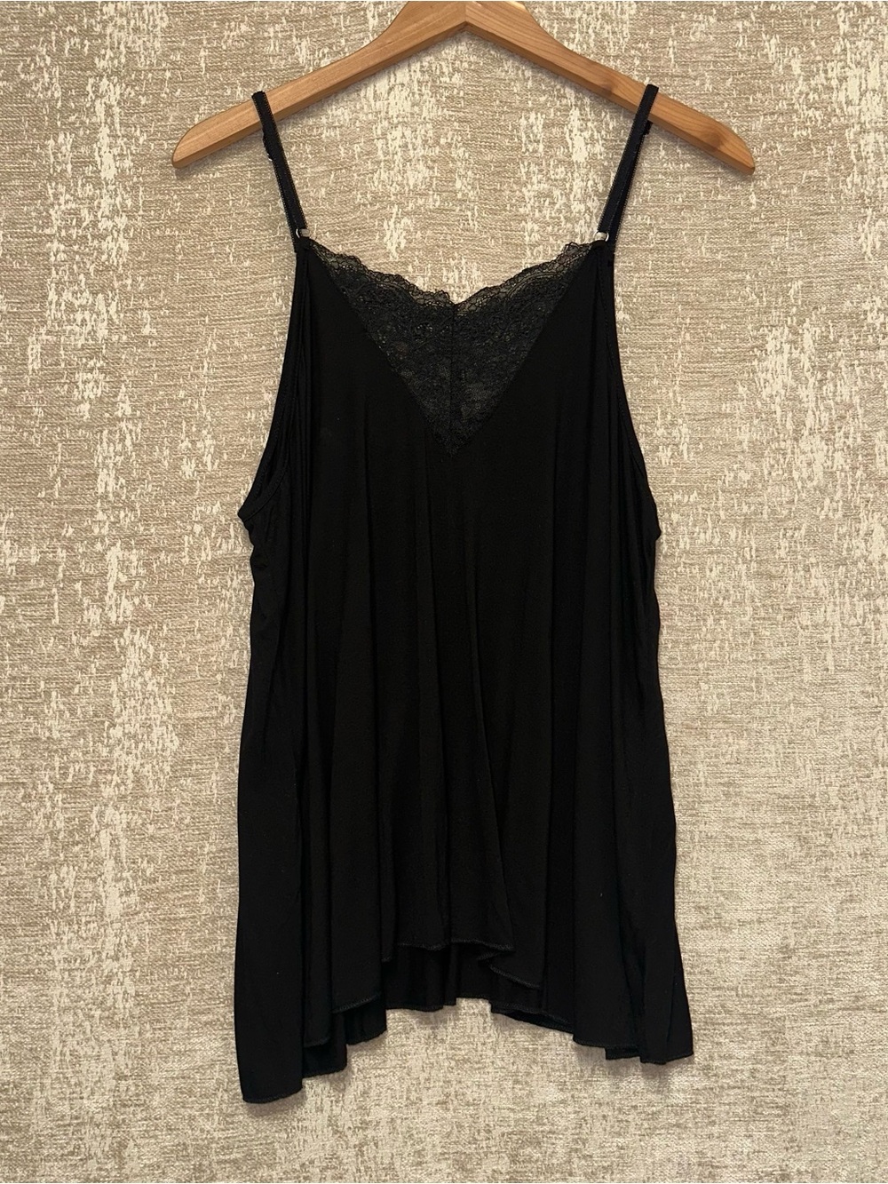 POL Black Lace Tank Top - Picture 2 of 4